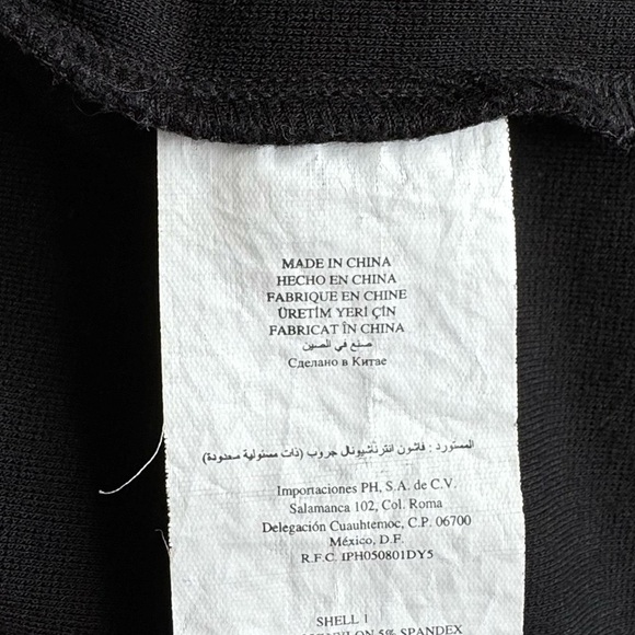 Anthropologie Community Aritzi Moto Bomber Jacket Sz S Organic Cotton Black - Picture 13 of 16